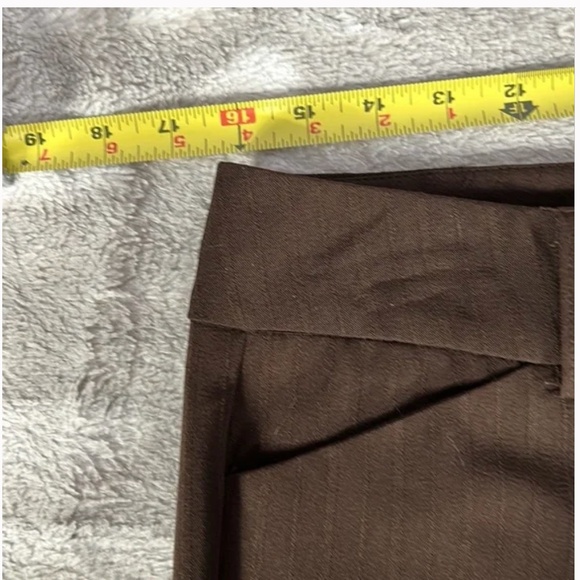 XOXO chocolate brown 2 piece pant suit set size blazer large bottom 9 - Picture 8 of 10